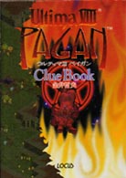 [cover of Ultima VIII cluebook by Locus]